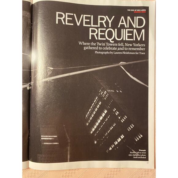 TIME magazine Special Report: The End of Bin Laden 68 pgs May 20, 2011 - Picture 9 of 13